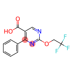 4-PHENYL-2-(2,2,2-TRIFLUOROETHOXY) PYRIMIDINE-5-CARBOXYLIC ACID