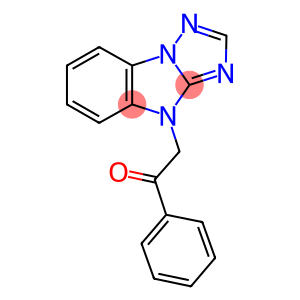 1-PHENYL-2-(4H-[1,2,4]TRIAZOLO[1,5-A]BENZIMIDAZOL-4-YL)ETHANONE