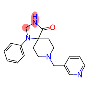 1-PHENYL-8-(PYRIDIN-3-YLMETHYL)-1,3,8-TRIAZASPIRO[4.5]DECAN-4-ONE