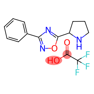 2-(3-PHENYL-[1,2,4]OXADIAZOL-5-YL)-PYRROLIDINE TRIFLUORO-ACETATE