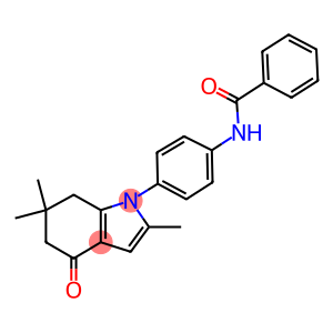 PHENYL-N-(4-(2,6,6-TRIMETHYL-4-OXO(5,6,7-TRIHYDROINDOLYL))PHENYL)FORMAMIDE