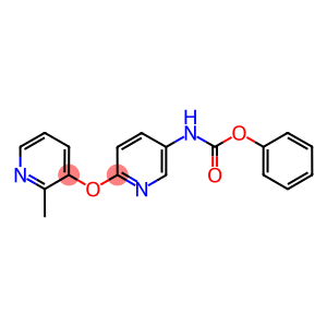 PHENYL 6-[(2-METHYL-3-PYRIDINYL)OXY]-3-PYRIDINYLCARBAMATE