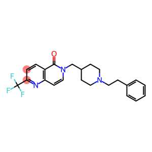 6-([1-(2-PHENYLETHYL)PIPERIDIN-4-YL]METHYL)-2-(TRIFLUOROMETHYL)-1,6-NAPHTHYRIDIN-5(6H)-ONE