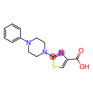 2-(4-Phenylpiperazin-1-yl)-1,3-thiazole-4-carboxylic acid