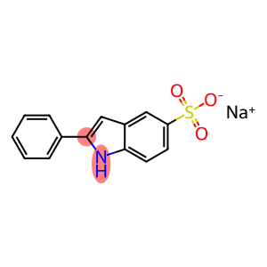 2-PHENYL-1H-INDOLE-5-SULPHONICACID,MONOSODIUMSALT