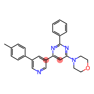 4-[2-PHENYL-6-(5-P-TOLYL-PYRIDIN-3-YL)-PYRIMIDIN-4-YL]-MORPHOLINE