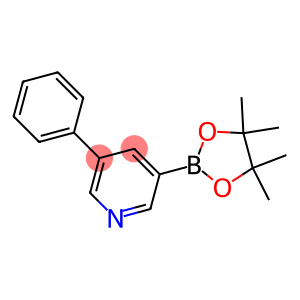 3-phenyl-5-(4,4,5,5-tetramethyl-1,3,2-dioxaborolan-2-yl)pyridine