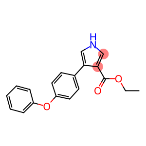 4-(4-PHENOXYPHENYL)-1H-PYRROLE-3-CARBOXYLIC ACID ETHYL ESTER