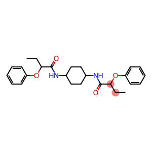 2-phenoxy-N-{4-[(2-phenoxybutanoyl)amino]cyclohexyl}butanamide