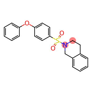 2-[(4-phenoxyphenyl)sulfonyl]-1,2,3,4-tetrahydroisoquinoline