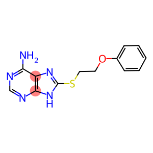 8-[(2-phenoxyethyl)sulfanyl]-9H-purin-6-amine