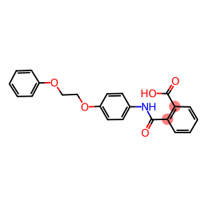 2-{[4-(2-phenoxyethoxy)anilino]carbonyl}benzoic acid