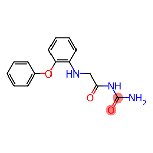 {2-[(2-phenoxyphenyl)amino]acetyl}urea