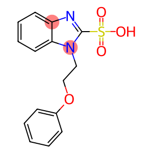 1-(2-PHENOXYETHYL)-1H-BENZIMIDAZOLE-2-SULFONATE