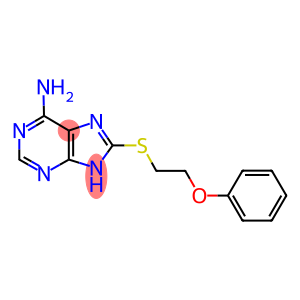 8-((2-PHENOXYETHYL)THIO)-9H-PURIN-6-AMINE