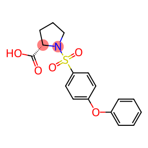1-[(4-PHENOXYPHENYL)SULFONYL]PROLINE