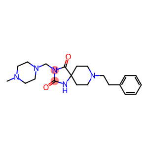 8-Phenethyl-3-[(4-methylpiperazino)methyl]-1,3,8-triazaspiro[4.5]decane-2,4-dione