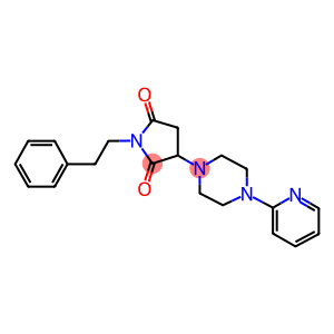 1-PHENETHYL-3-(4-(PYRIDIN-2-YL)PIPERAZIN-1-YL)PYRROLIDINE-2,5-DIONE