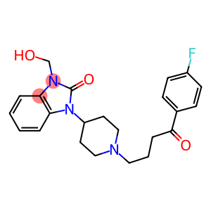 1-[1-[3-(p-Fluorobenzoyl)propyl]-4-piperidyl]-3-hydroxymethyl-1H-benzimidazol-2(3H)-one