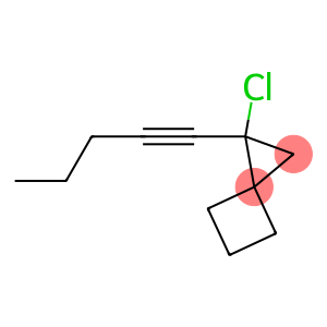 1-(1-Pentynyl)-1-chlorospiro[2.3]hexane