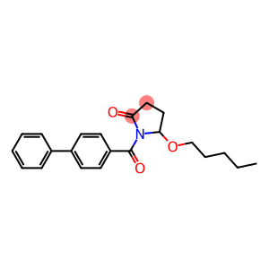 5-(Pentyloxy)-1-[4-phenylbenzoyl]pyrrolidin-2-one