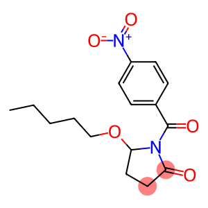 5-(Pentyloxy)-1-[4-nitrobenzoyl]pyrrolidin-2-one