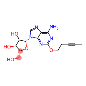 2-(3-Pentynyloxy)adenosine