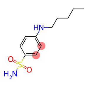 4-(pentylamino)benzene-1-sulfonamide