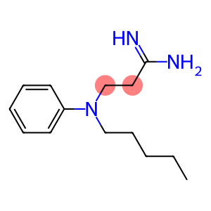 3-[pentyl(phenyl)amino]propanimidamide