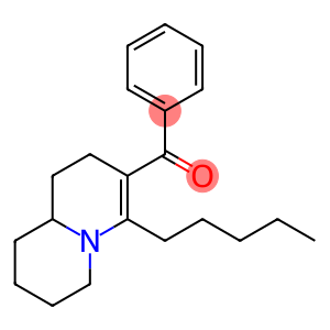 (4-PENTYL-1,6,7,8,9,9A-HEXAHYDRO-2H-QUINOLIZIN-3-YL)PHENYLMETHANONE