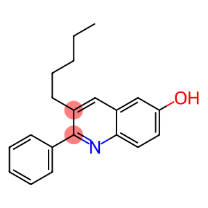 3-PENTYL-2-PHENYL-QUINOLIN-6-OL