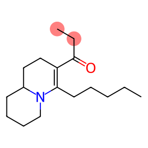 1-(4-PENTYL-1,6,7,8,9,9A-HEXAHYDRO-2H-QUINOLIZIN-3-YL)PROPAN-1-ONE