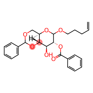 PENT-4-ENYL-2-O-BENZOYL-4,6-O-BENZYLIDINE-D-GLUCOPYRANOSIDE