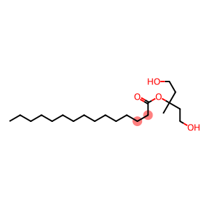 Pentadecanoic acid 3-hydroxy-1-(2-hydroxyethyl)-1-methylpropyl ester