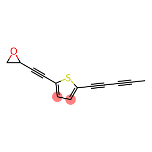 2-(1,3-Pentadiynyl)-5-(3,4-epoxy-1-butyne-1-yl)thiophene