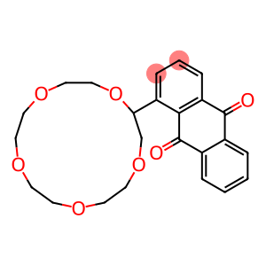 1-(1,4,7,10,13-Pentaoxacyclopentadecan-2-yl)anthracene-9,10-dione