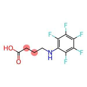 4-[(pentafluorophenyl)amino]butanoic acid