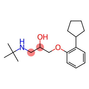 PENBUTOLOL IMPURITY A(2S)-1-[2-(CYCLOPENT-1-ENYL)PHENOXY]-3-[(1,1-DIMETHYLETHYL)AMINO]PROPAN-2-OL EPP(CRM STANDARD)