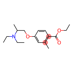 p-[2-(Diethylamino)propoxy]methylbenzoic acid ethyl ester