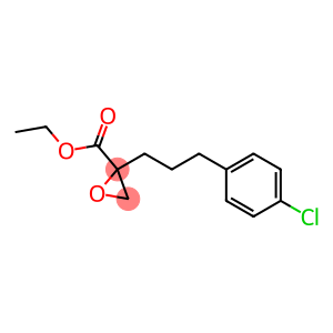 2-[3-(p-Chlorophenyl)propyl]oxirane-2-carboxylic acid ethyl ester