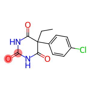 5-(p-Chlorophenyl)-5-ethylbarbituric acid