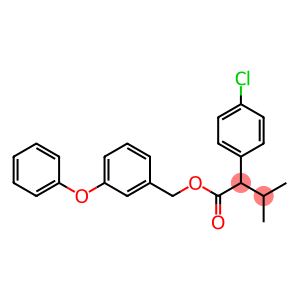 2-(p-Chlorophenyl)isovaleric acid 3-phenoxybenzyl ester