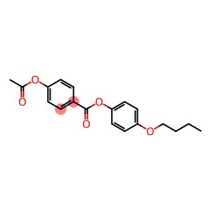 p-Acetyloxybenzoic acid p-butoxyphenyl ester