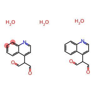 2-(Quinolin-4-yl)malondialdehyde sesquihydrate