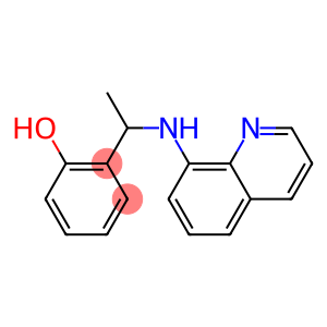 2-[1-(quinolin-8-ylamino)ethyl]phenol