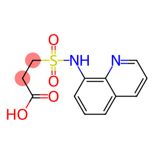 3-(quinolin-8-ylsulfamoyl)propanoic acid