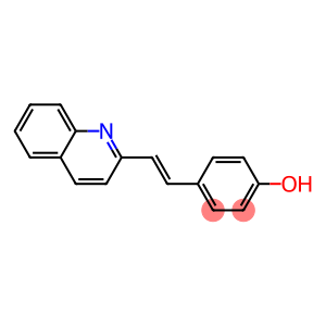 4-[2-(2-quinolinyl)vinyl]phenol