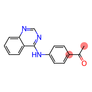 1-[4-(4-quinazolinylamino)phenyl]ethanone