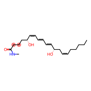 (5R,6Z,8E,10E,12S,14Z)-5,12-Dihydroxy-N-methyl-6,8,10,14-icosatetrenamide