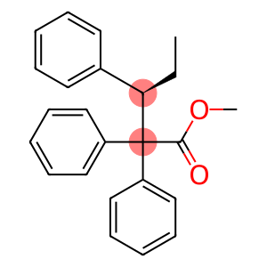 [R,(+)]-2,2,3-Triphenylvaleric acid methyl ester